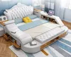 Doppel Luxus Design Bett Polster Betten 180x200 Produktbild-Vorschau 4