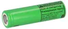 A single green cylindrical battery with warning text printed on it. Produktbild-Vorschau