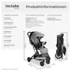 tectake® Buggy-Kinderwagen Finn Einhand-Klappmechanismus, Produktbild-Vorschau 5