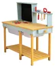 HOME DELUXE Werkbank aus Holz TOOL - Blau I Kinderwerkbank, Produktbild-Vorschau 1