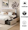 Čalúnená posteľ Fortuna Lai 160x200 cm s výškovo Náhľad obrázku produktu 4