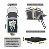 Z-Fold Dachzelt Autodachzelt Hardcase Aluminium in Grau Produktbild-Vorschau 8