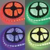 Four spools of LED light strips, each displaying a different color: red, green, blue, and yellow. Náhled obrázku produktu