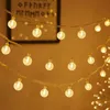 UISEBRT 20m 160 LED Warmweiß Kristallkugeln Lichterkette Produktbild-Vorschau 9