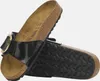 Birkenstock Damen Pantolette, schwarz(patentblackgold Produktbild-Vorschau 10