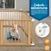 Kiduku Detská ohrádka 7,2 m Prírodná/Biela Náhľad obrázku produktu 8