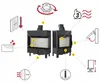 Kamineinsatz aus Stahl KRATKI LUCY 16 kW Ø 200 mit Türfeder Produktbild-Vorschau 5