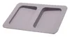 A light gray, two-compartment lid for a trash can. Anteprima dell’immagine prodotto