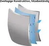 2,5L Milch- und Wachstopf mit Deckel, Edelstahl-Doppelwand, Produktbild-Vorschau 2