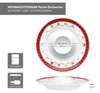 6x Weihnachtstraum Eierbecher mit Ablage Porzellan 6 Pers. Produktbild-Vorschau 6