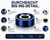 3x Aschenbecher Gluttöter Wind Balkon Bistro Rund Glut Produktbild-Vorschau 9