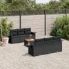 The Living Store 7-tlg. Garten-Sofagarnitur mit Kissen Produktbild-Vorschau 2