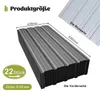 22x Trapezblech 10m² Profilblech Metall Blech Dachblech Produktbild-Vorschau 1