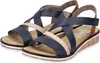 Rieker sandalo donna blu-beige, Colore:blu, Taglia UE:40 Anteprima dell’immagine prodotto 38