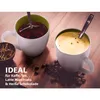 MIAMIO - 6 x 350 ml Kaffeetassen Set Außen Weiß Innen Produktbild-Vorschau 2