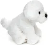 Kuscheltier Malteser weiß sitzend 13 cm Plüschhund Produktbild-Vorschau 3