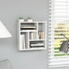 vidaXL Nástěnná polička, bílá, 45x16x45 cm, materiál: Náhled obrázku produktu 2