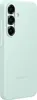 A mint-colored phone case is shown from a side angle. Produktbild-Vorschau