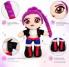 Set van 3 K-POP pluche knuffels: Rumi, Mira, Zoey Productafbeelding-voorbeeld 2