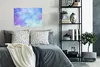 MuchoWow® Poster Aquarell - Lila - Hellblau 60x40 cm - Produktbild-Vorschau 4