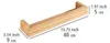 WENKO Wand Regal Ablage Bambus Bad Ablage Montage 40cm Produktbild-Vorschau 4