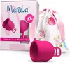 Merula Cup XL Menstruationstasse in Erdbeere (pink) Produktbild-Vorschau 4