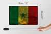 Holzschild Flagge Senegal 30x20cm Flag of Senegal Rost Produktbild-Vorschau 6