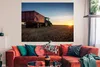 MuchoWow® Poster Traktor - Grün - Sonnenuntergang - Produktbild-Vorschau 2