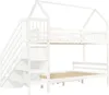 Hochwertiges Kinder-Etagenbett mit Treppenschrank und Produktbild-Vorschau 8