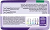 The image shows the back of a package of Always sanitary pads, displaying product information, usage instructions, and absorption level indicators. Náhľad obrázku produktu