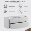 RODAN | Kupelnova Skrinka - 120 CM - Biely Matný - MDF - 2 Náhľad obrázku produktu 3