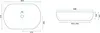 Rea Aufsatzwaschbecken Cleo 61 /Aiax Oval Black Produktbild-Vorschau 7