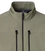 CASAMODA Herren Outdoor-Softshell-Blouson Zipper Hellgrün S Produktbild-Vorschau 3