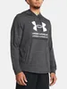 Under Armour Ua Rival Terry Graphic Hood-Graues Sweatshirt Produktbild-Vorschau 2