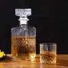Karaffe Flasche Whiskykaraffe Cognacflasche Glaskaraffe Produktbild-Vorschau 4
