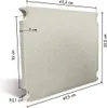 Piattaforma in plastica per scala a sfilo | Bianco | St Anteprima dell’immagine prodotto 3