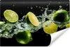 Muralo Vlies Fototapete LIMONEN Zitrusfrüchte Wasser Produktbild-Vorschau 1
