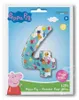 1 palloncino in foil numero 4 Peppa Pig, 66 cm / 26 pollici Anteprima dell’immagine prodotto 2