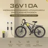Q7 Elektro‑Mountainbike für Erwachsene, 250W, 25 km/h, Produktbild-Vorschau 6