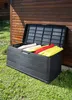 XL Auflagenbox Sitzbank 2 Personen Kunststoff  Anthrazit Produktbild-Vorschau 3