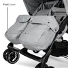 Lorelli Twin Grau Duo-Kinderwagen inkl. Wickeltasche Produktbild-Vorschau 28