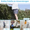 YARDIN Escabeau 4 marches pliable avec main courante, Voir les images du produit 5