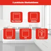 Telefunken Standherd mit Glaskeramik-Kochfeld | Elektroherd Produktbild-Vorschau 7
