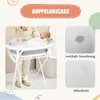 Baignoire pliable pour bébé avec support métallique, Voir les images du produit 3