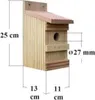 GARDEN SPIRIT Vogelhaus Set 5er – Nestkasten Holz bunt,, Produktbild-Vorschau 2