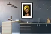 MuchoWow® MuchoWow® Gerahmtes Poster Frau - Farben - Gelb Produktbild-Vorschau 5