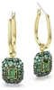 Swarovski Ohrhänger Damen Sublima Drop-Ohrhänger Grün Produktbild-Vorschau 3