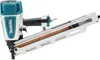 A professional studio shot of a pneumatic nail gun. Produktbild-Vorschau