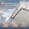 Regenrinnen Komplettset Dachflächen < 100m² PVC in 4 Produktbild-Vorschau 2