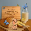 Mr. & Mrs. Panda Frühstücksbrett Spruch Havaneser Produktbild-Vorschau 4